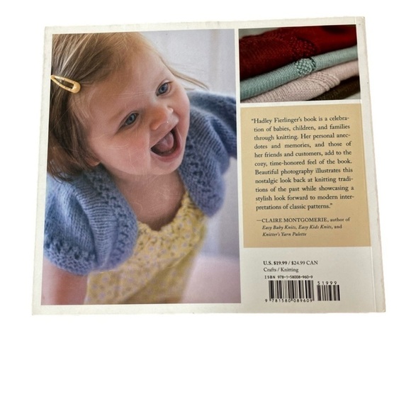 VINTAGE Knits for Modern Babies by Hadley Fierlinger Book - Picture 2 of 4